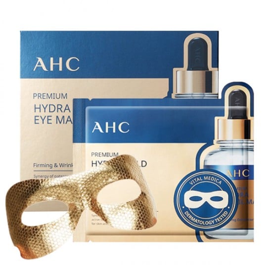 [AHC] 透明質酸 水潤緊緻金箔眼膜 5片
